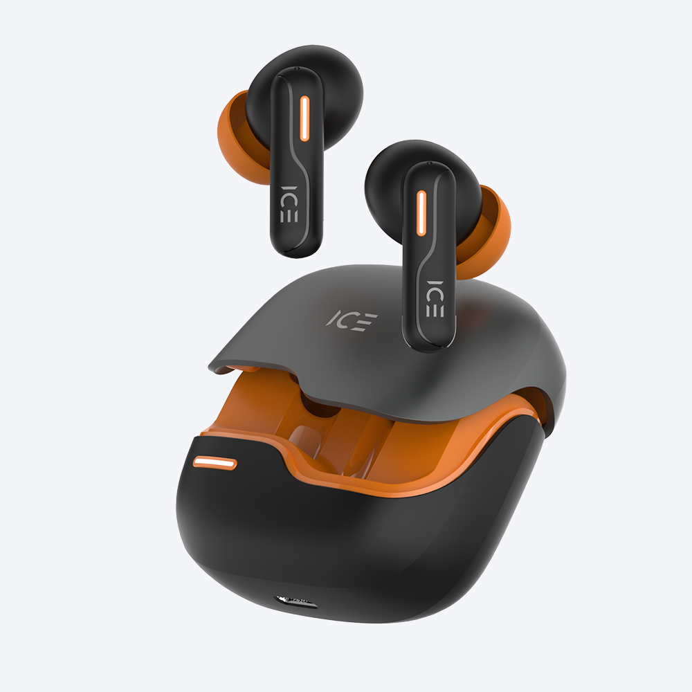 Picture of ICE Prime Pro ANC- 80 Hour Noice Cancellation Premium Earbuds-Black
