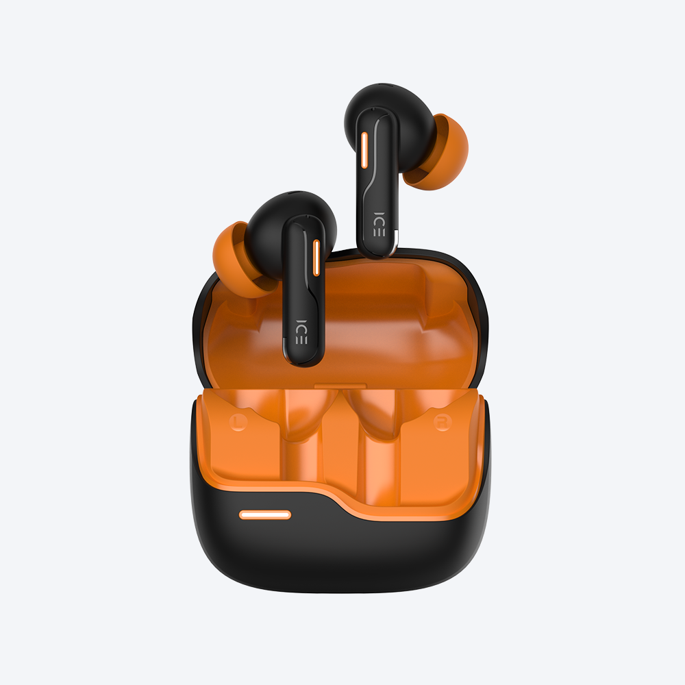 Picture of ICE Prime Pro ANC- 80 Hour Noice Cancellation Premium Earbuds-Black