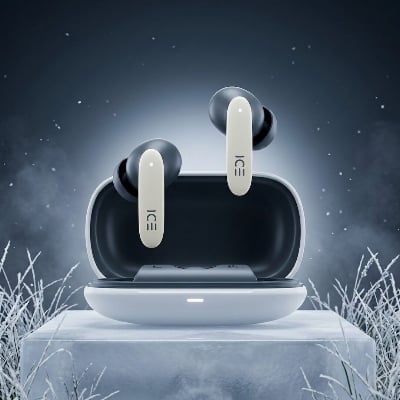 Picture of ICE Air ANC- 70 Hour Noice Cancellation Premium Earbuds-White
