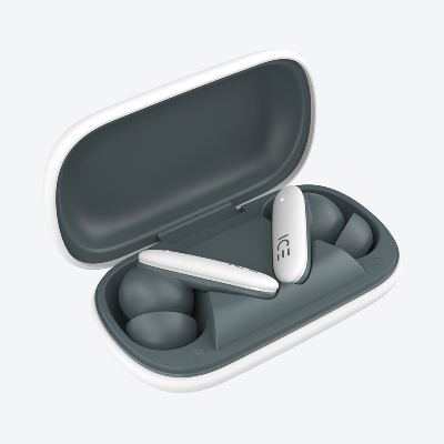 Picture of ICE Air ANC- 70 Hour Noice Cancellation Premium Earbuds-White