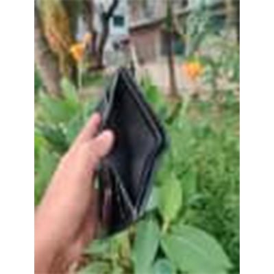 Picture of Black Men's Wallet: Classic Slim Premium Crafted from 100% Pure Cow Leather, wallet for men - Black - One Size