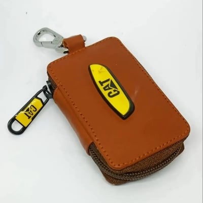 Picture of Zipper Key Ring For Bikers - Chocolate - One Size