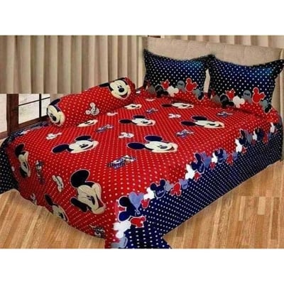 Picture of Zar'rah Shop Luxury King Size Bed Sheet With Matching Pillow Covers (4-Piece Set)