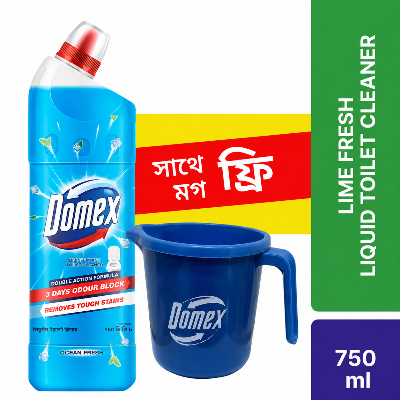 Picture of Domex Toilet Cleaning Liquid Ocean Fresh 750ml Get a MUG free