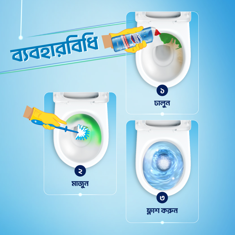 Picture of Domex Toilet Cleaning Liquid Ocean Fresh 750ml Get a MUG free