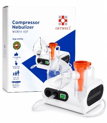 Picture of Getwell Model-002 Premium Compressor Nebulizer Machine