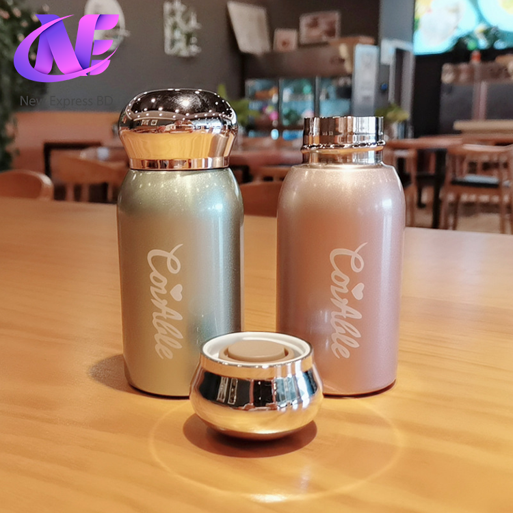 Picture of 200ml Pocket Stainless Steel Vacuum Flask Small Thermos For Coffee Mug Water Bottle Girls Kawaii Tumbler Portable Tea Bottles 1p