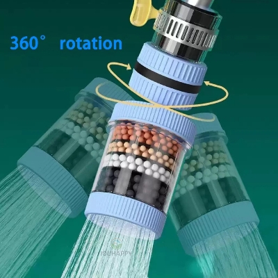 Picture of 6-Layer Faucet, Water Filter, Faucet Purifier for Bathroom, Home, and Kitchen
