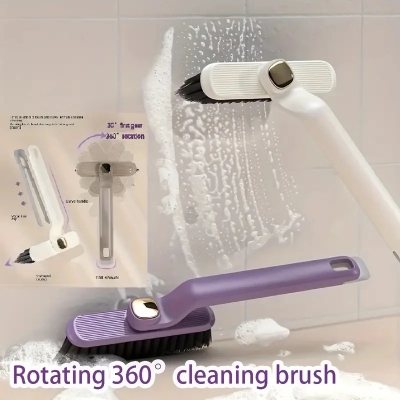 Picture of  Multipurpose Bathroom Tile Floor Gap Cleaning Brush Rotating Crevice Brushes