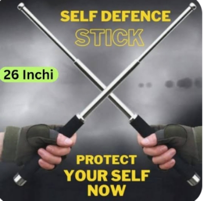 Picture of 3 step metal stick.self-defense.