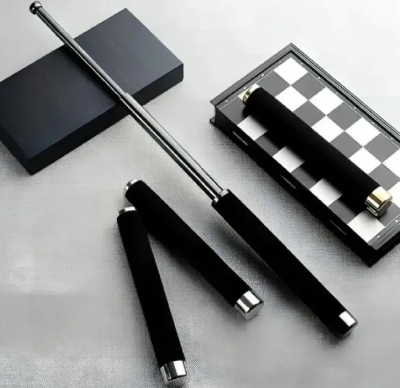 Picture of 3 step metal stick.self-defense.