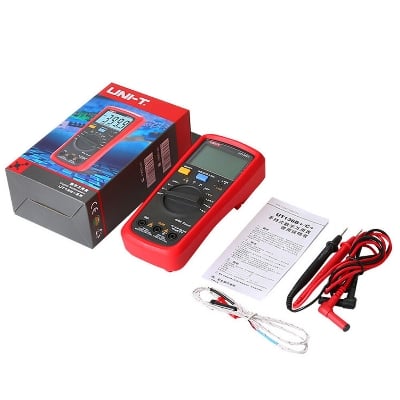 Picture of UNI-T UT136C+ Digital Multimeter-Red