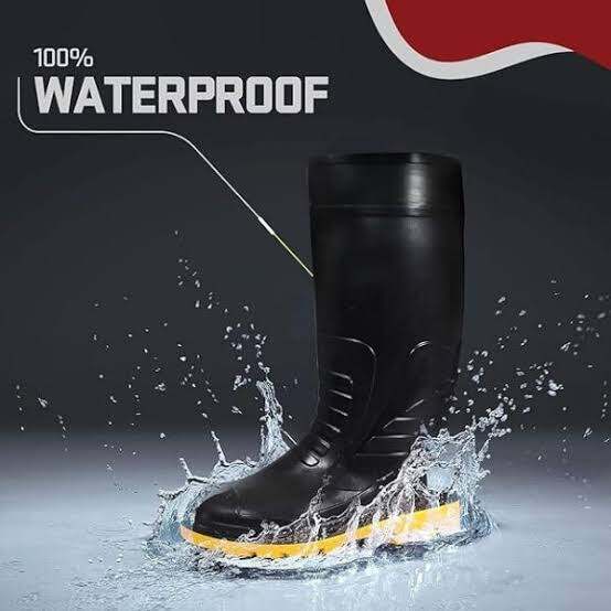 Picture of Safety Gum Boot-Black