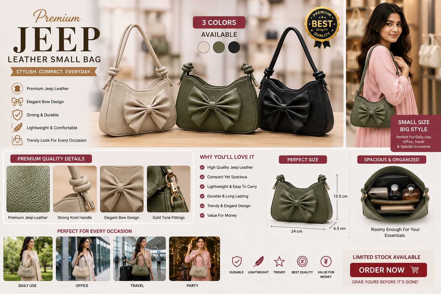 Picture of Premium Ladies Backpack | Luxury