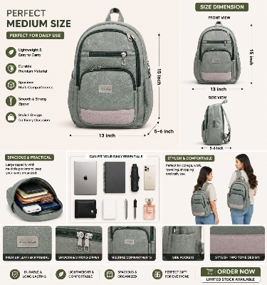 Picture of Premium Ladies Backpack