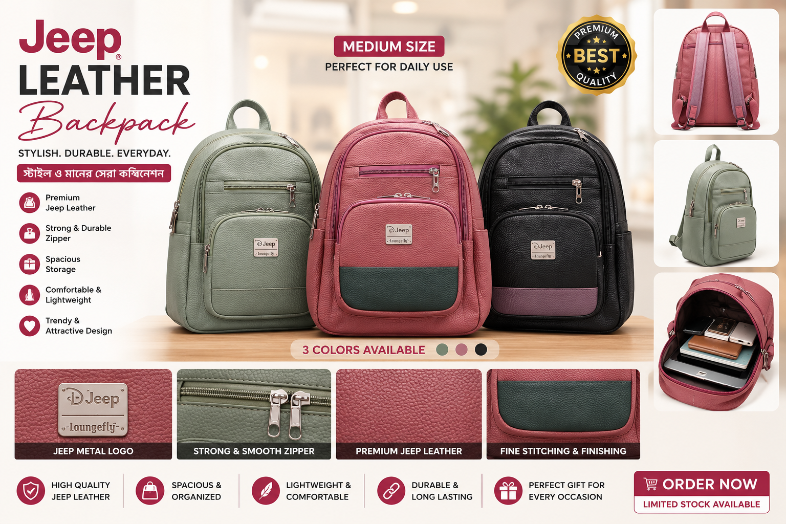 Picture of Premium Ladies Backpack