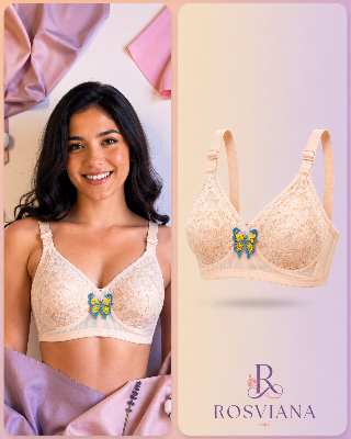 Picture of 4 Pcs AC Net Bra Combo – Comfortable & Stylish Women’s Net Bra Set | Breathable & Soft Fabric | Premium Quality Innerwear