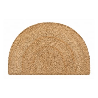 Picture of Gorgeous Handicrafts  JUTE DOORMAT 25003 HALFMOON