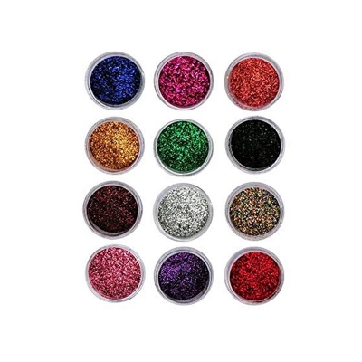 Picture of MUA Glitter Eyeshadow Palette for Women – Pack of 12