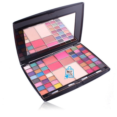Picture of Roseleaf 3-in-1 Makeup Kit – 48-Colour Eyeshadow, 4-Colour Blusher & 2 Pressed Powders