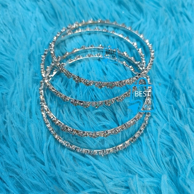 Picture of Exclusive Churi Bangle & Bracelet Set for Women – 2 Pieces-White