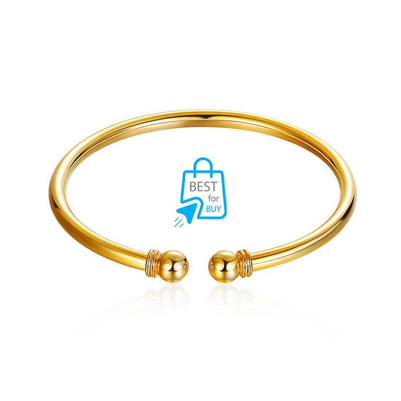 Picture of Gold-Plated Indian Churi Bangles for Women & Girls – Free Size, 2 Pieces-Gold