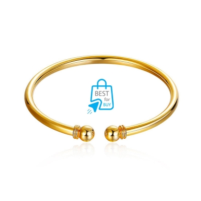 Picture of Gold-Plated Indian Churi Bangles for Women & Girls – Free Size, 2 Pieces-Gold