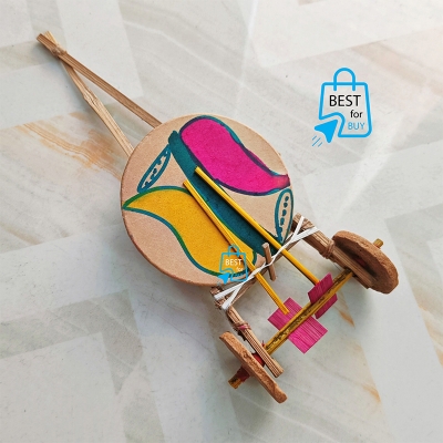 Picture of Tomtom Gari / Tuntuni Gari – Traditional Bangladeshi Toy-Multicolor