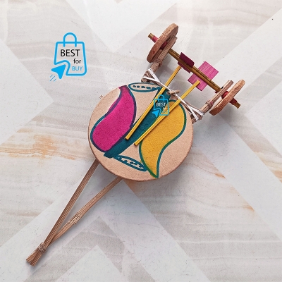 Picture of Tomtom Gari / Tuntuni Gari – Traditional Bangladeshi Toy-Multicolor