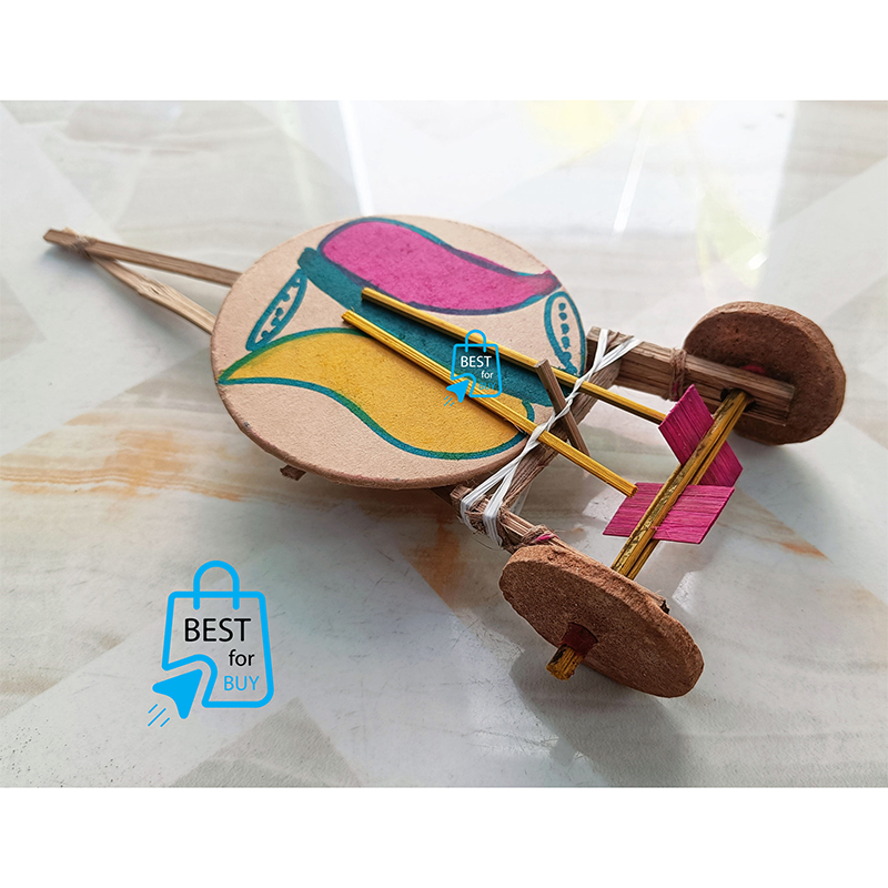 Picture of Tomtom Gari / Tuntuni Gari – Traditional Bangladeshi Toy-Multicolor