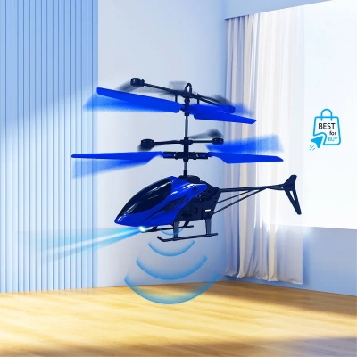 Picture of Infrared Hand-Sensor Rechargeable Mini Helicopter with Remote Control