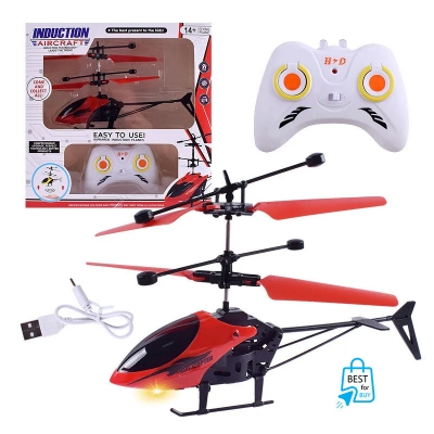 Picture of Infrared Hand-Sensor Rechargeable Mini Helicopter with Remote Control