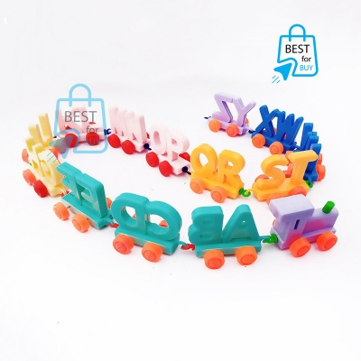 Picture of A–Z English Letter Train Learning Game for Kids-Multicolor