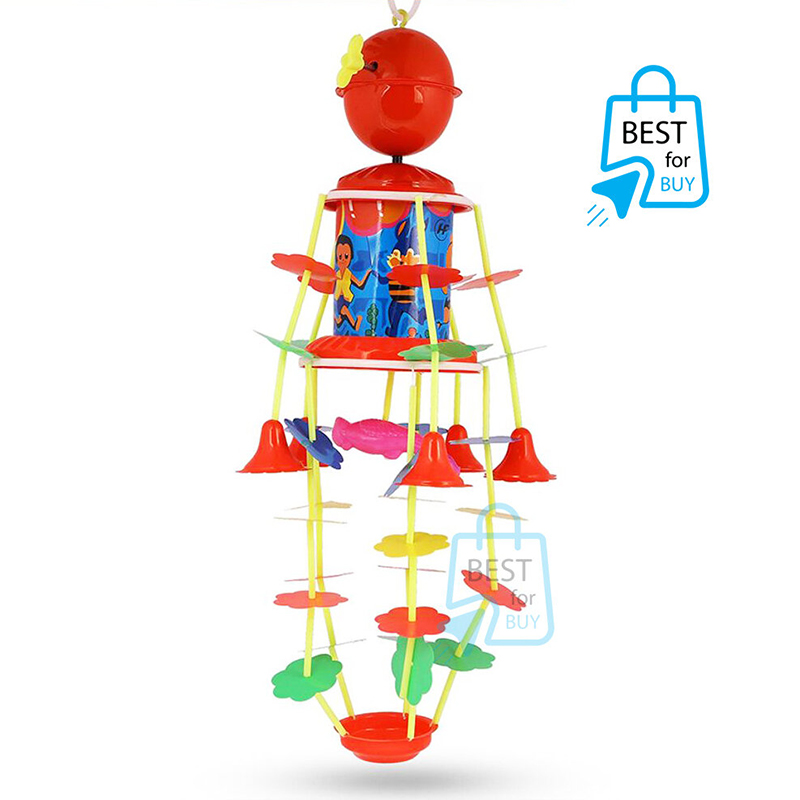 Picture of Musical & Visual Round Toy for Newborn Babies – Battery-Free-Multicolor