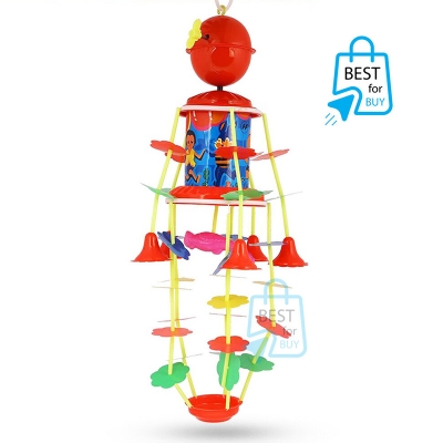 Picture of Musical & Visual Round Toy for Newborn Babies – Battery-Free-Multicolor