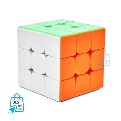 Picture of 4-Cube 3D Pyramid Rubik's-Style Puzzle Game for Kids – 1 Piece-Multicolor