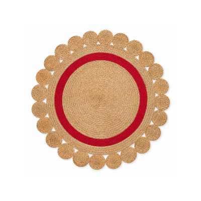 Picture of Gorgeous Handicrafts  JUTE RUG ZZ26006 BASHI (Dia- 90)