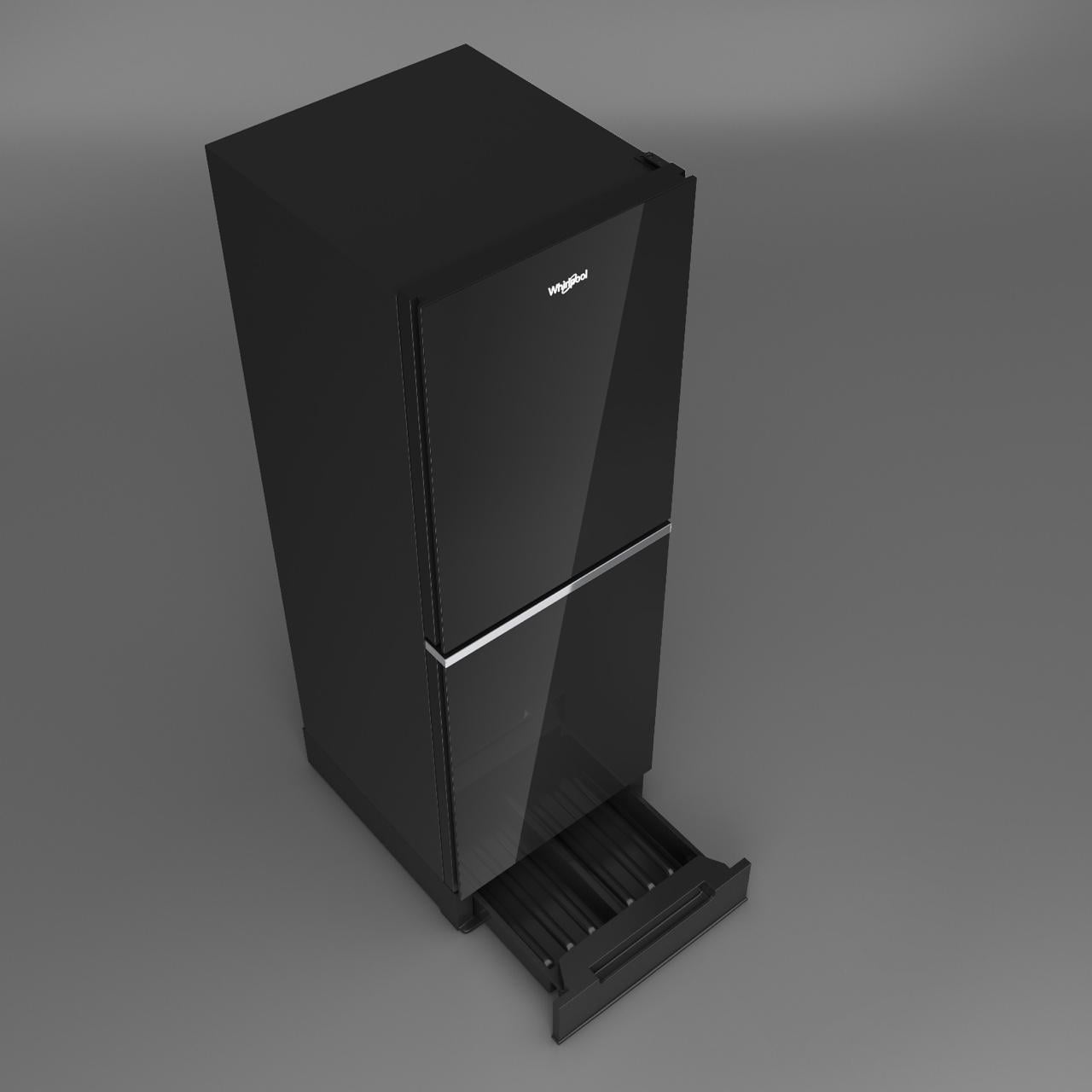 Picture of Whirlpool Frost Refrigerator Freshmagic PRO 236L GD Crystal Black