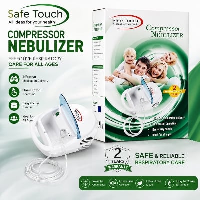 Picture of Safe Touch Compressor Nebulizer Advanced Respiratory Care for the Whole Family