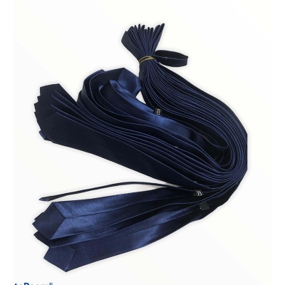 Picture of Maroon New Mens Solid Color Smart Ties - Navy Blue - Int: One size