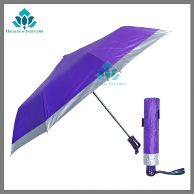 Picture of Auto Open Fashionable World Class Umbrella- 8 sikh - Purple - Int: One size