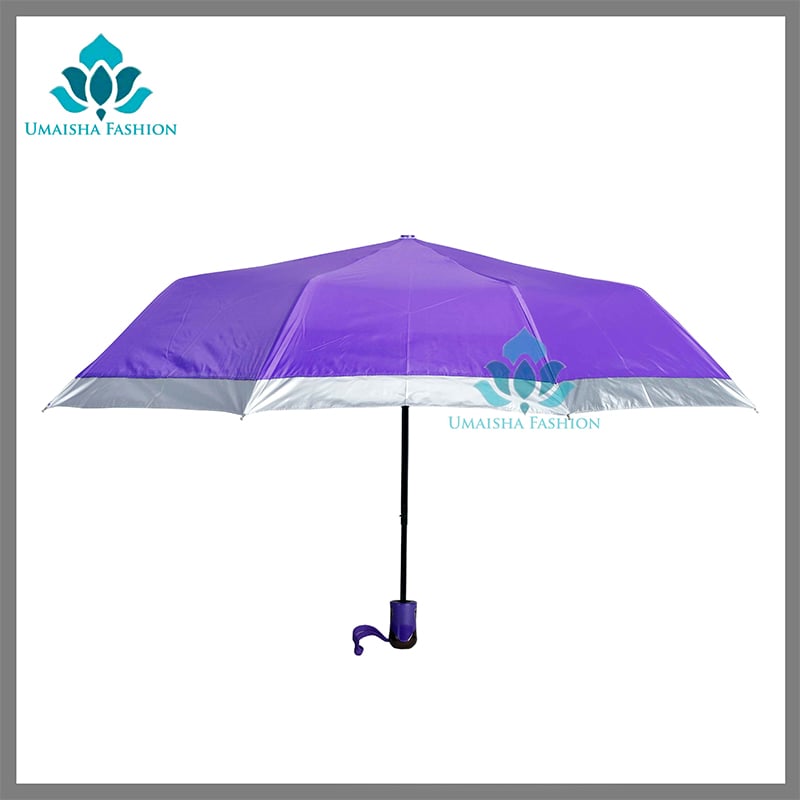 Picture of Auto Open Fashionable World Class Umbrella- 8 sikh - Purple - Int: One size