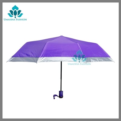 Picture of Auto Open Fashionable World Class Umbrella- 8 sikh - Purple - Int: One size