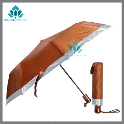 Picture of Auto Open Fashionable World Class Umbrella- 8 sikh - Chocolate - Int: One size