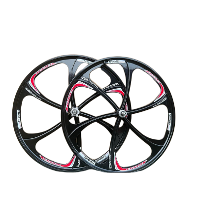 Picture of Alloy Wheelset 26" Double Wall Rims Mountain Bike Wheel Card Hub Sealed Bearing Disc Brake 8-10 Speed