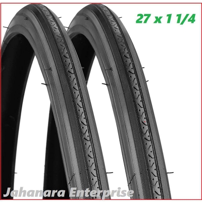 Picture of 27 Bike Tires 27 x 1 1/4  (32-630) High Quality Rubber & Heavy Duty tyre, racing Tyre,Road bike tyre 1pc