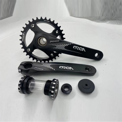 Picture of PIONEER Bicycle Crankset BCD104 32T Narrow wide bike chainrings LW-H03.L-170mm Crank hollow BC1. 37X24T/ BB L-40-50Nm/R-40-50Nm Square bicycle crank & chainwheel