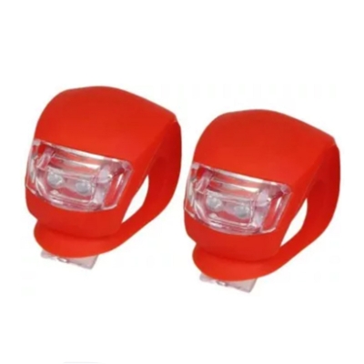 Picture of Bicycle Front Light Silicone LED Light Waterproof Cycling With Battery, 2 pcs