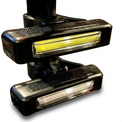 Picture of High Brightness Bike Rear Light Red/Blue, Powerful LED Bicycle Tail Light Rechargeable with 5 Steday/Flash Modes Bicycle Accessories - Cycle Accessories