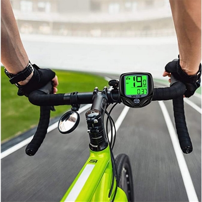 Picture of Water Proof LCD Stopwatch, Cycling Speedometer, Computer Speed Bicycle Meter Odometer